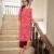 Laxmipati Muslin Vintage Pink Straight Cut Kurti With Digital Print
