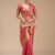 Rani Pink Printed Art Silk Saree